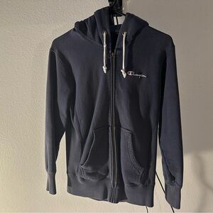 Champion Dark Blue Hoodie with Logo